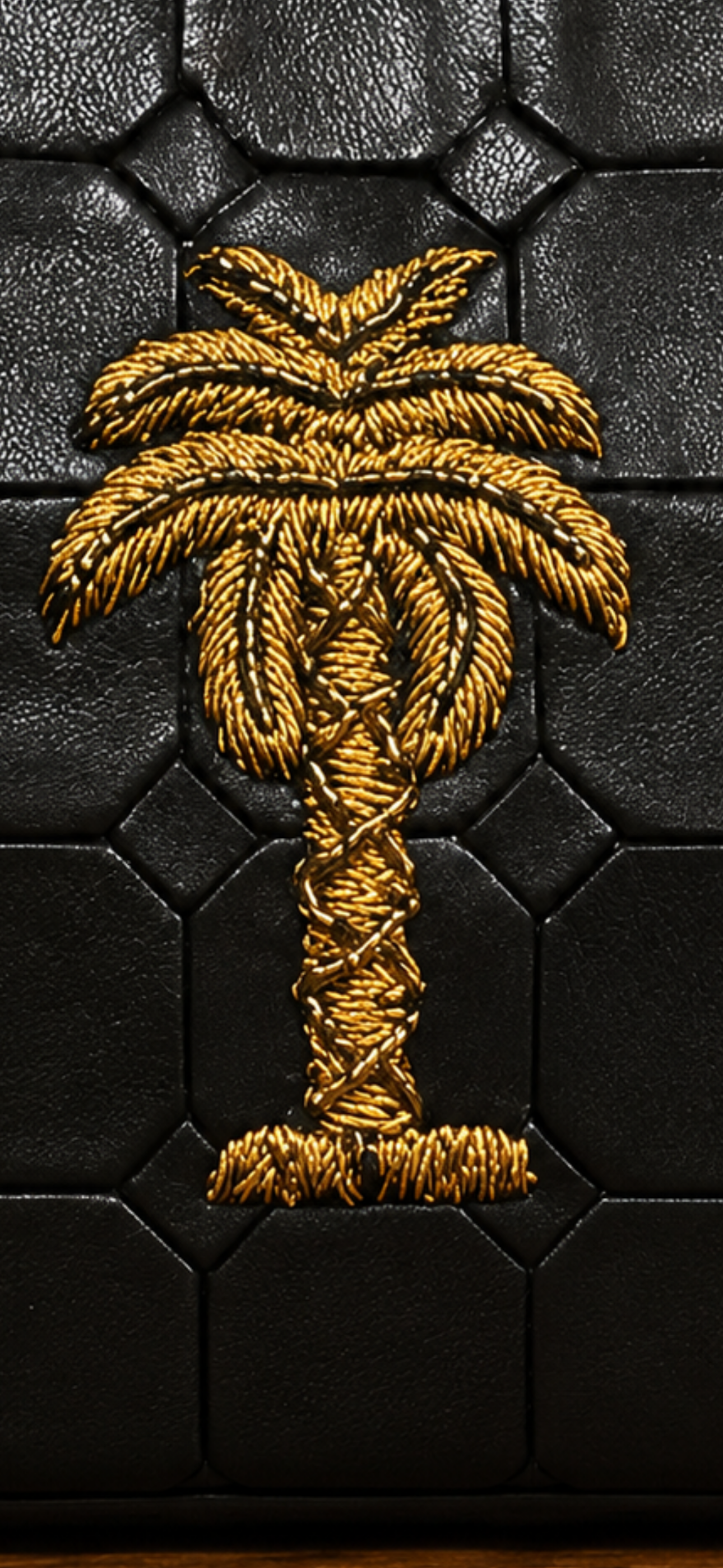 Palm tree Trellis Weave placemat