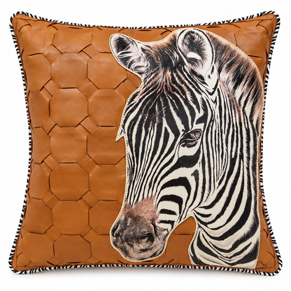 Savannah Leather Cushion Cover