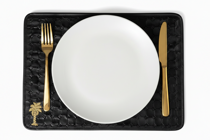 Palm tree Trellis Weave placemat